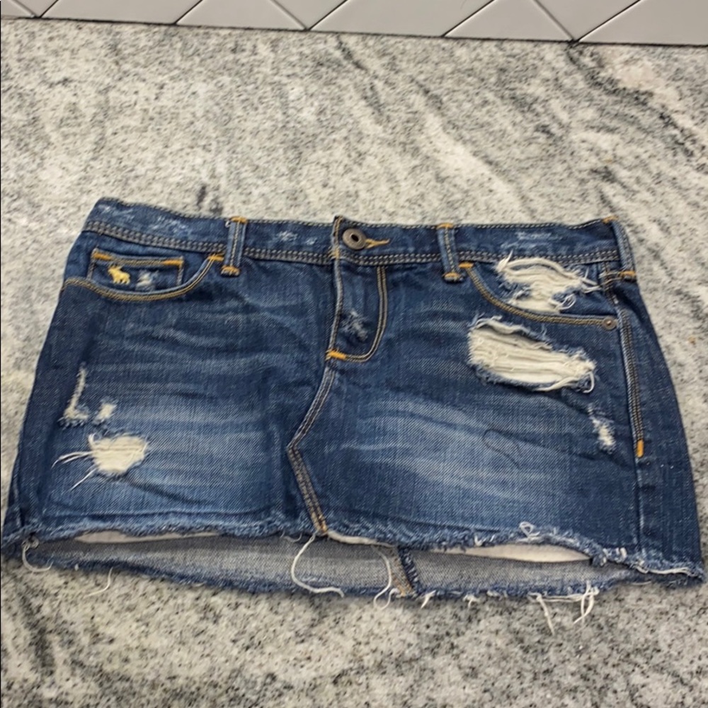 Jean Mini Skirt